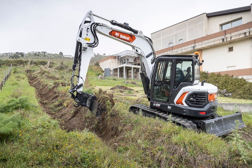 La nueva excavadora E88 de 8 toneladas amplía la gama de la serie R2 de Bobcat